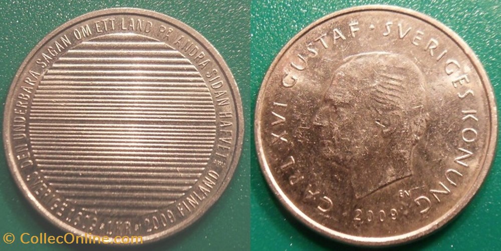 1 Krona 2009 monnaie monde suede 1 krona 2009