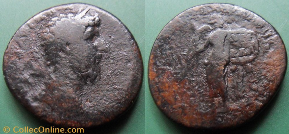 D- Les Antonins Lucius Vérus Sesterce monnaies antiques romaines imperiales et republicaines d les antonins lucius verus sesterce