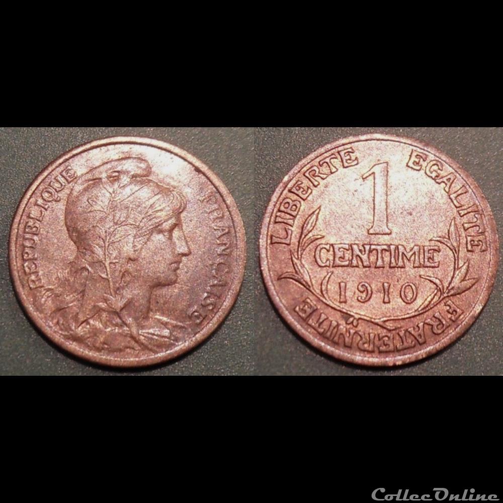 Aa 1 centime Dupuis 1910 monnaie france moderne aa 1 centime dupuis 1910