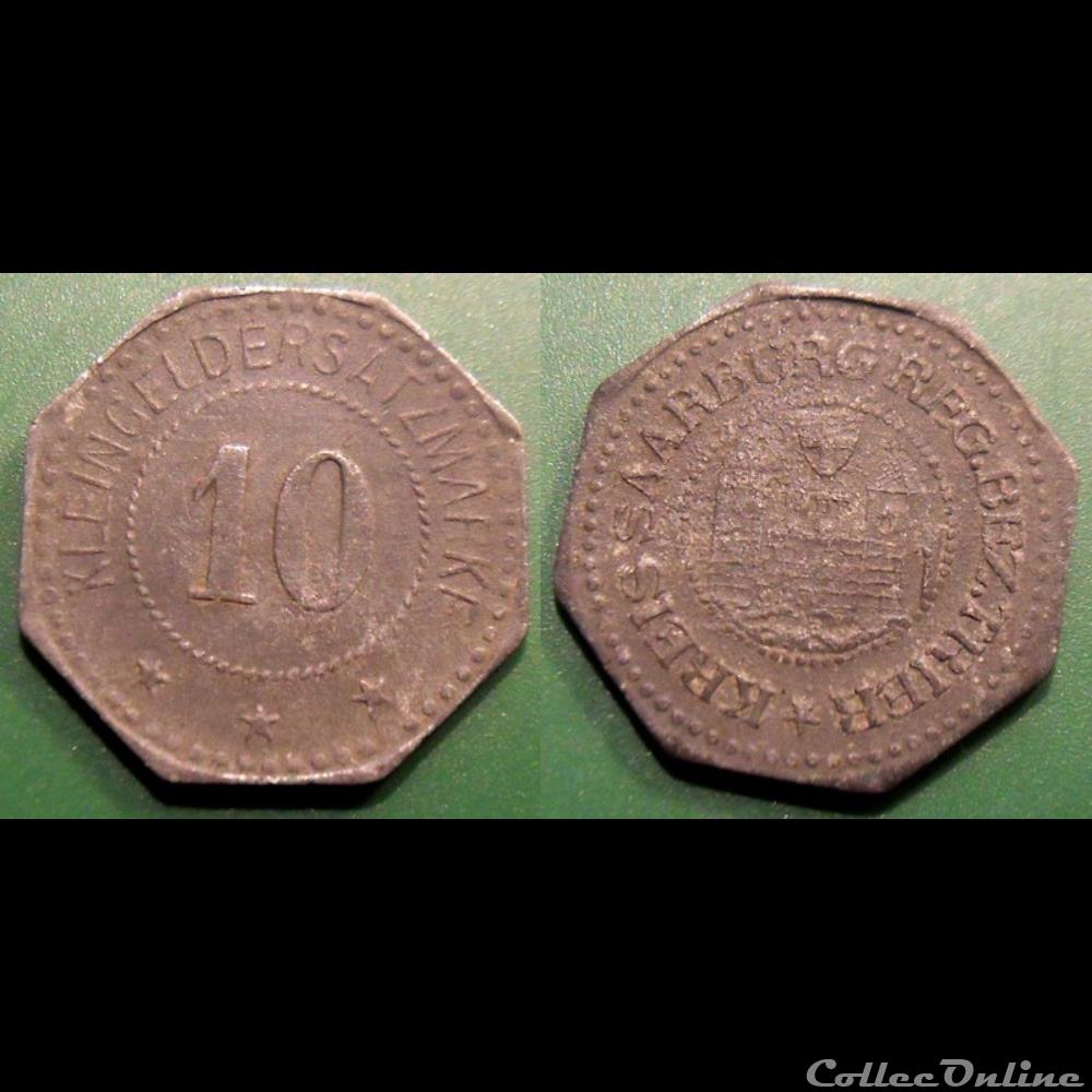 q- MN etr Germany Trier 10 monnaie jeton mereaux q mn etr germany trier 10