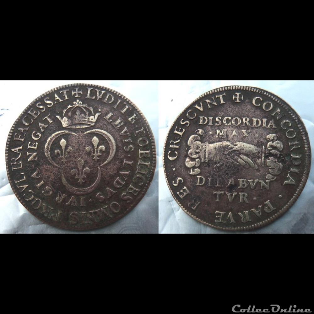 monnaie mereaux m jeton roy henri ii