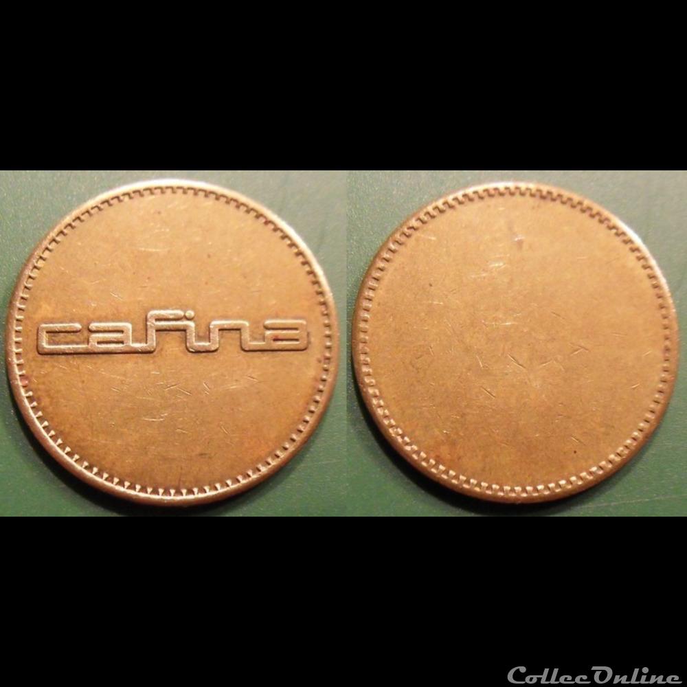 b- Jeton CAFINA monnaie mereaux b jeton cafina
