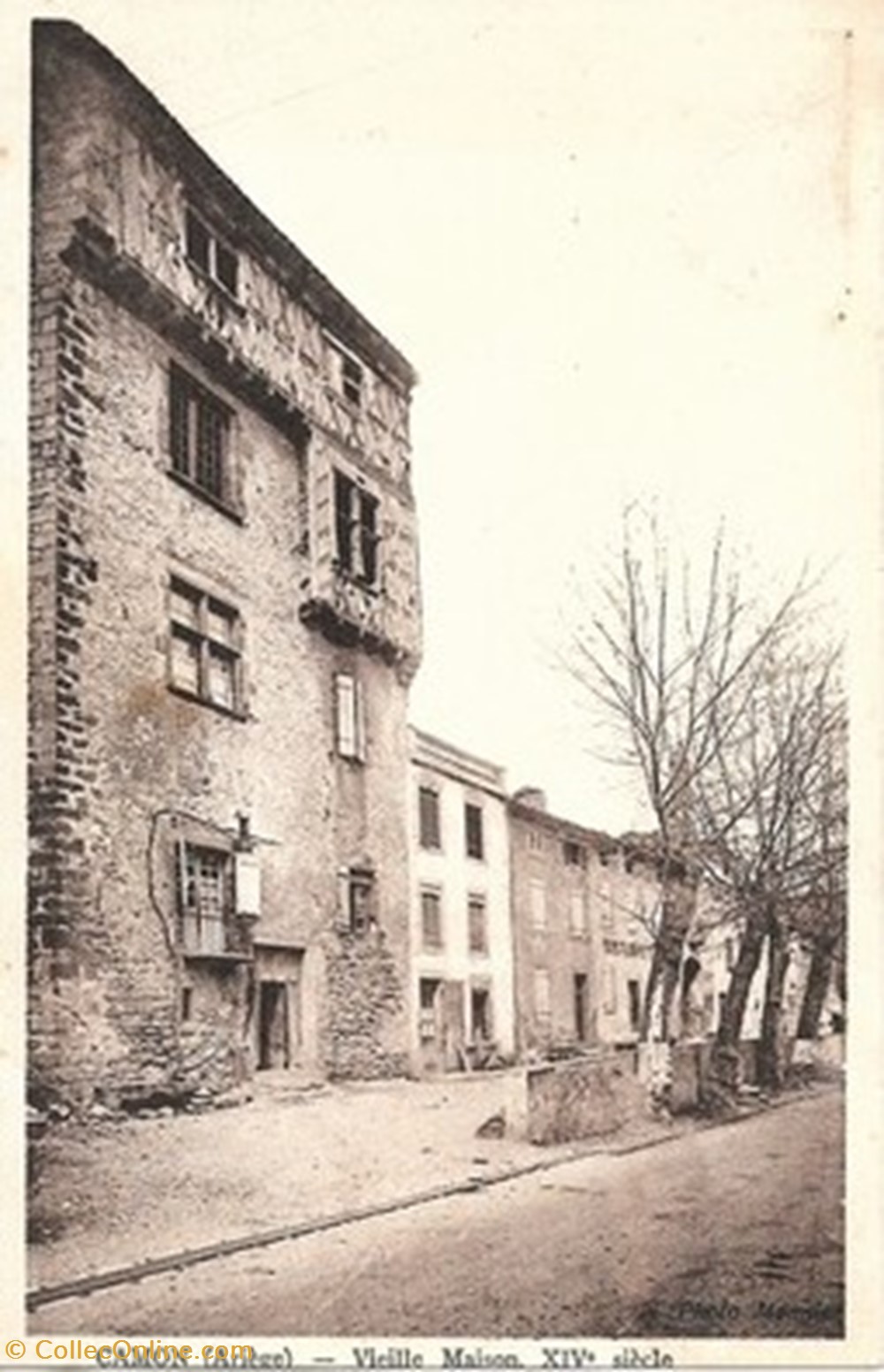 cartes postales europe france ariege camon