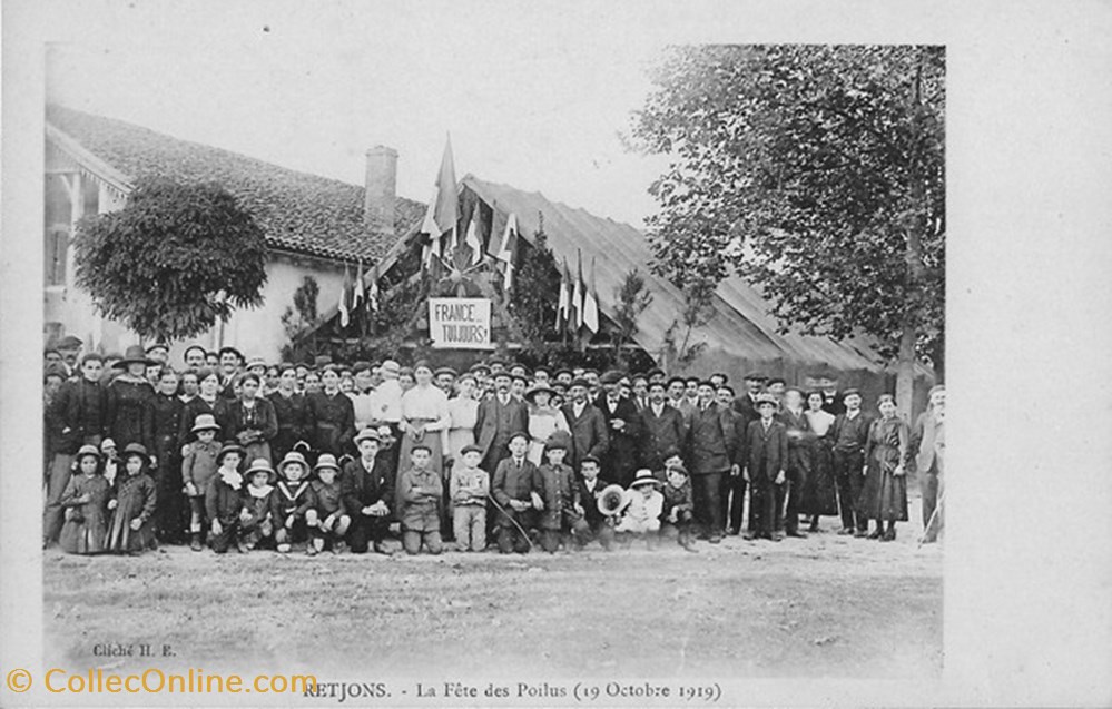 Carte Postale (40) Retjons divers carte postale 40 retjons