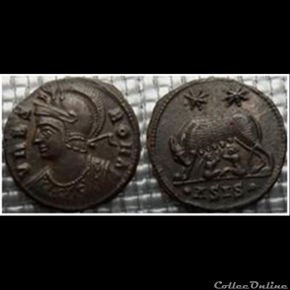 N3 VRBS ROMA Siscia monnaie antique romaine n3 vrbs roma siscia