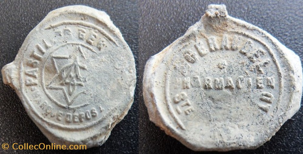 divers plombs plomb de scelle pastilles geraudel