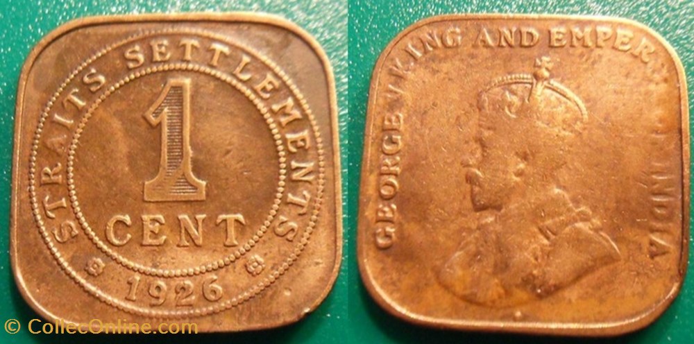 1 Cent 1926 monnaie monde inde 1 cent 1926