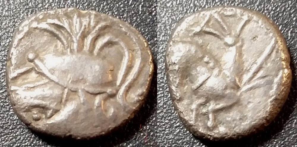 ALLOBROGES (Région du Dauphiné) monnaies antiques celtes allobroges region du dauphine