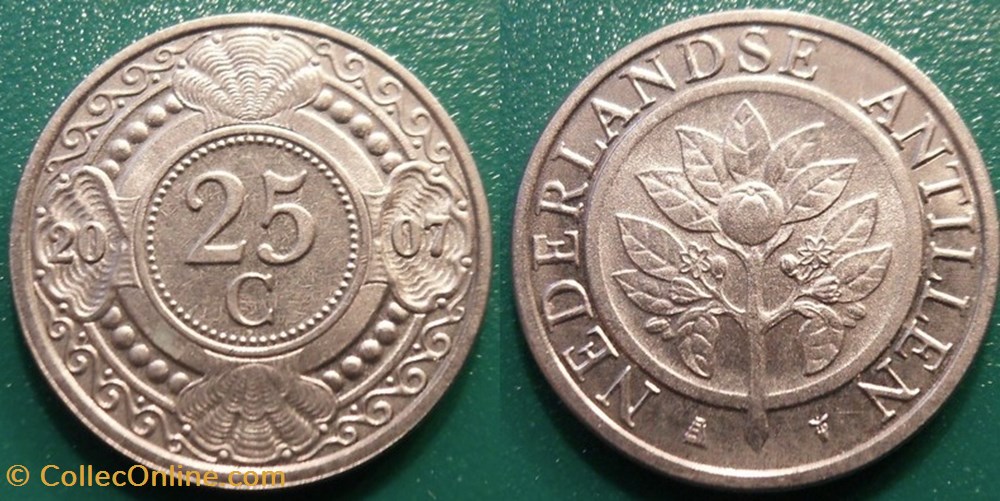 25 Cents 2007 monnaie monde 25 cents 2007