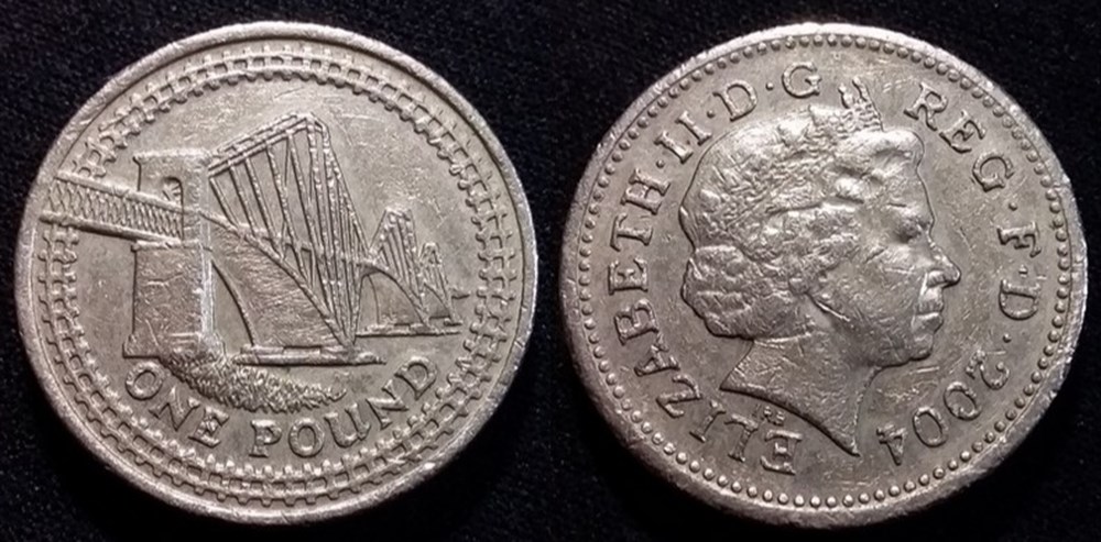1 Pound 2004 Pont du Forth monnaies monde royaume uni 1 pound 2004 pont du forth
