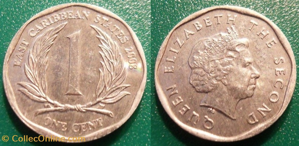 1 Cent 2008 monnaie monde 1 cent 2008