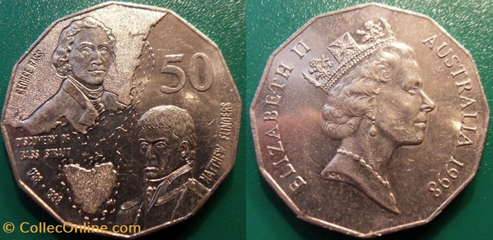 50 Cents 1998 monnaie monde australie 50 cents 1998