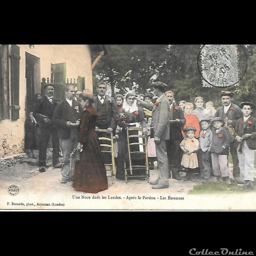 Carte Postale (40) Landes divers carte postale 40 landes