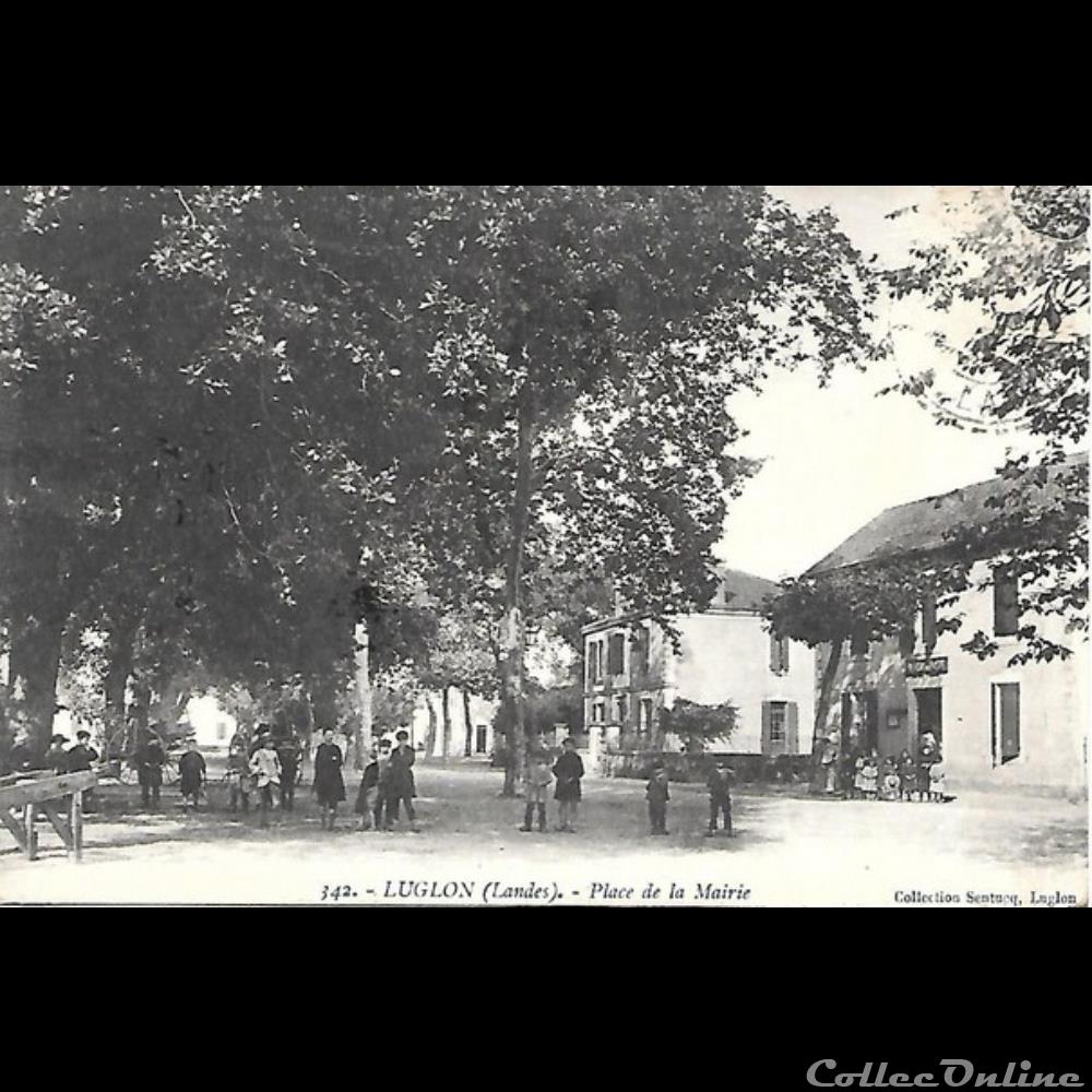 Carte Postale (40) Luglon autre france assignat carte postale 40 luglon