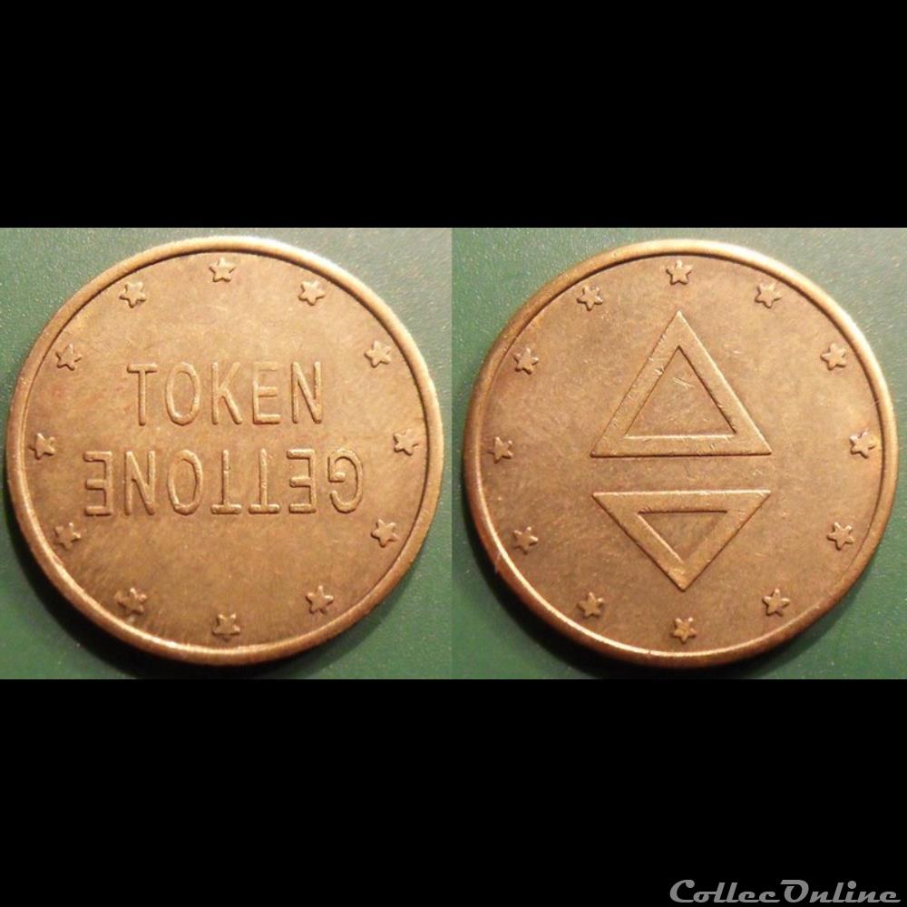 monnaie jeton mereaux e j etr italie gettone token