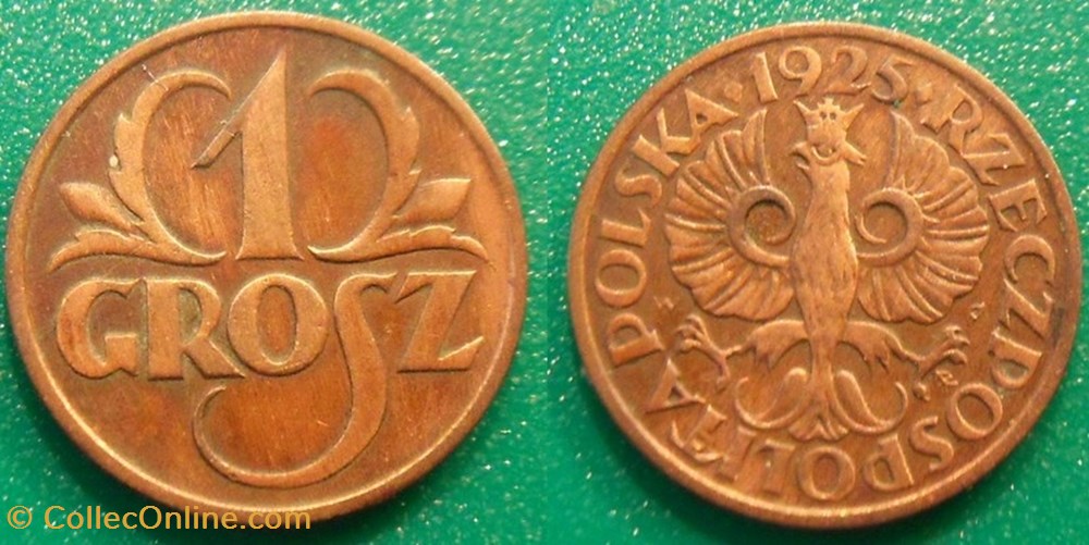 1 Grosz 1923 monnaie monde pologne 1 grosz 1923