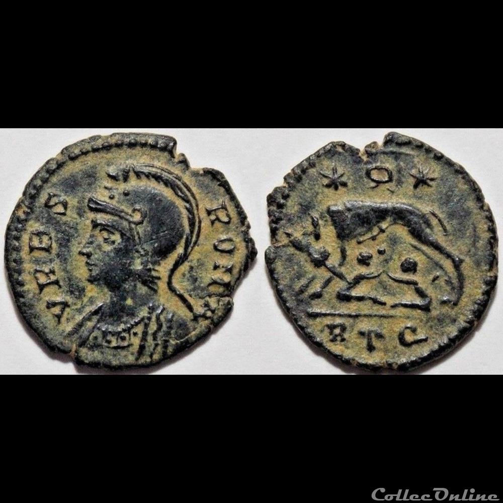 monnaie antique romaine m31 vrbs roma rome