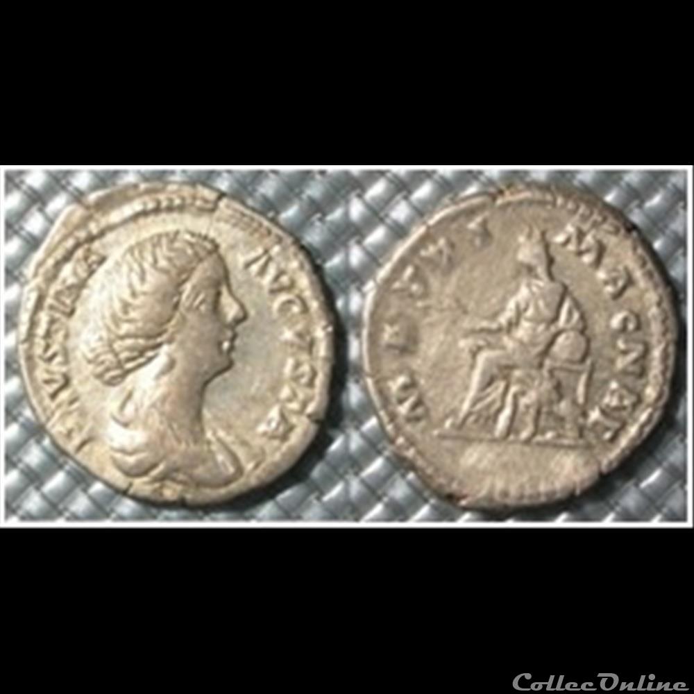 Ca9 Antonins Faustine fille monnaie antique romaine ca9 antonins faustine fille