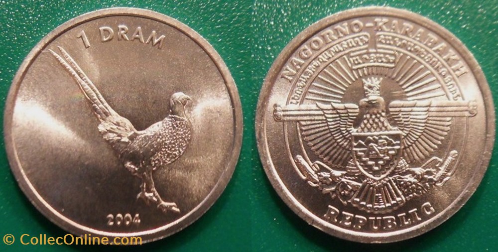 1 Dram 2004 monnaie monde 1 dram 2004