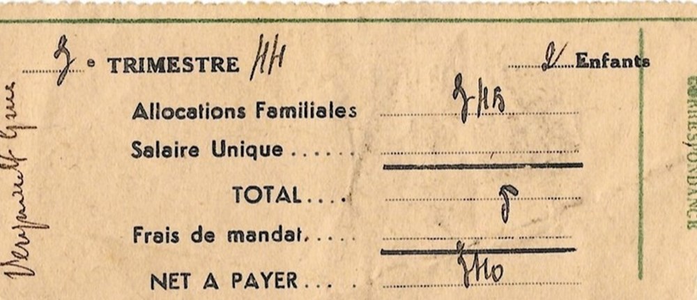 Bordeaux Caisse Mutuelle Agricole 1944 documents anciens affiches bordeaux caisse mutuelle agricole 1944