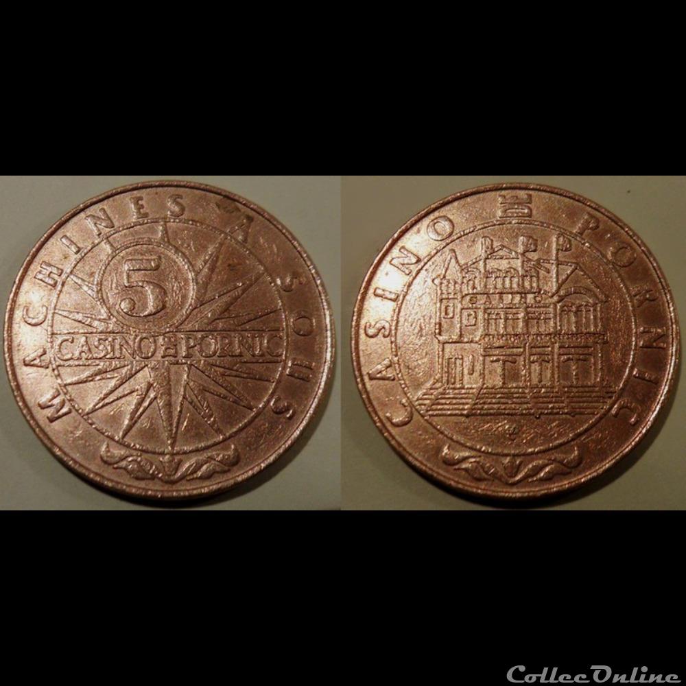 j- Jeton casino de Pornic monnaie mereaux j jeton casino de pornic