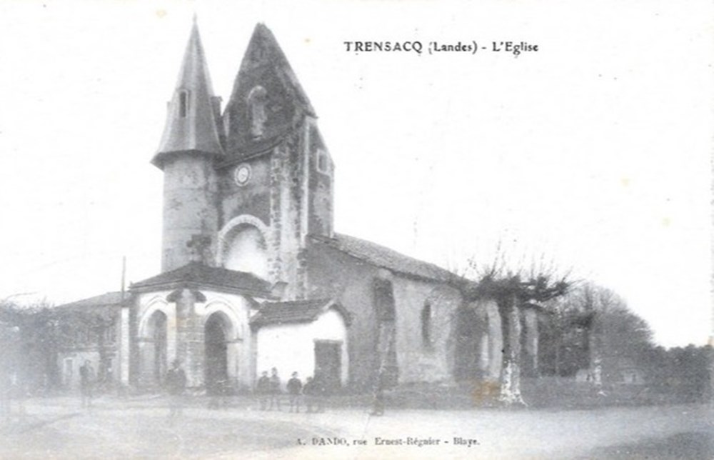 Carte Postale (40) Trensacq divers carte postale 40 trensacq