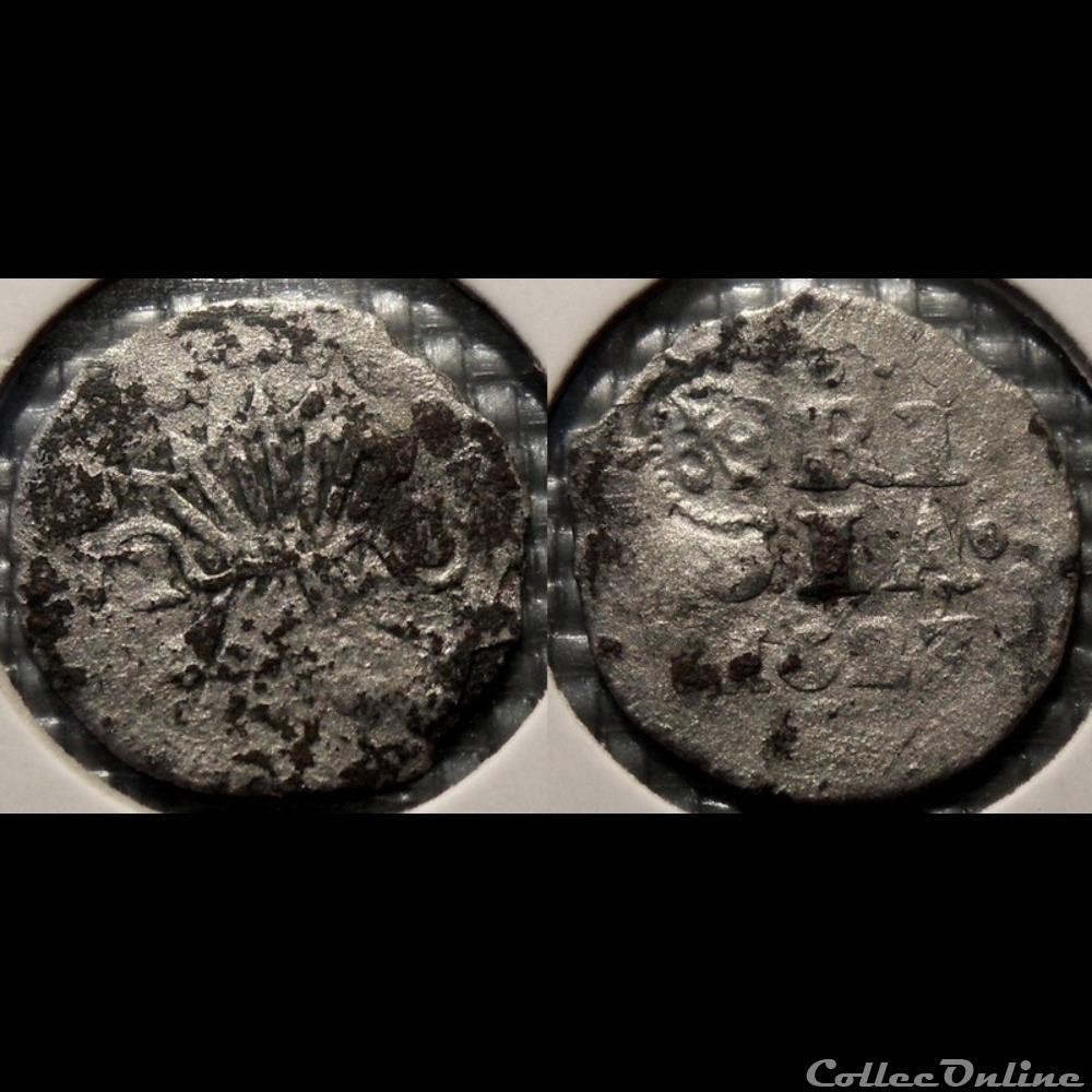 Pays Bas Fiesland 1 Stuiver 1627 monnaie antique romaine pays bas fiesland 1 stuiver 1627