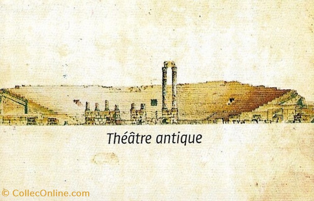 Arles Théâtre antique documents anciens tickets d entree arles theatre antique