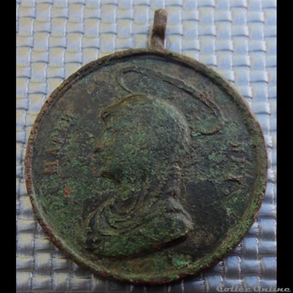 Médaille religieuse autre france assignat medaille religieuse