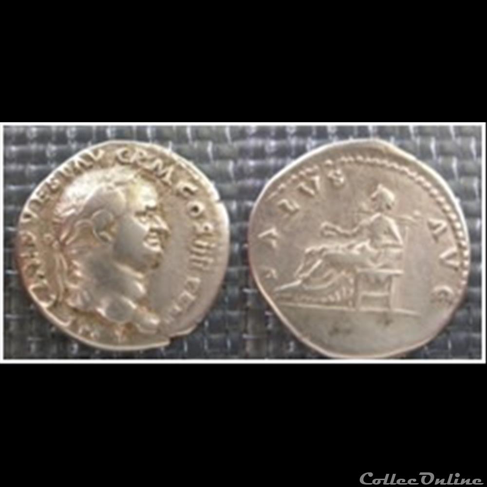 monnaie antique romaine b1 flaviens vespasien