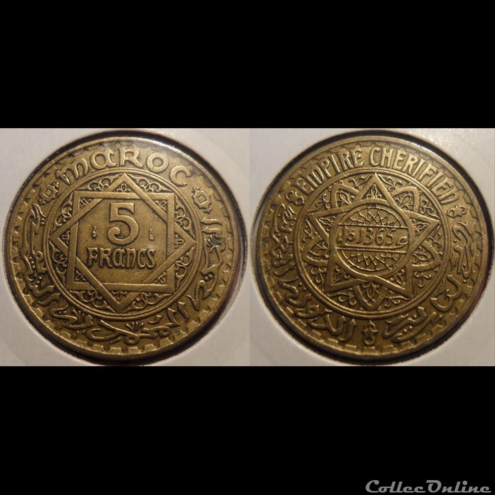 monnaie france colony maroc systeme monetaire francais