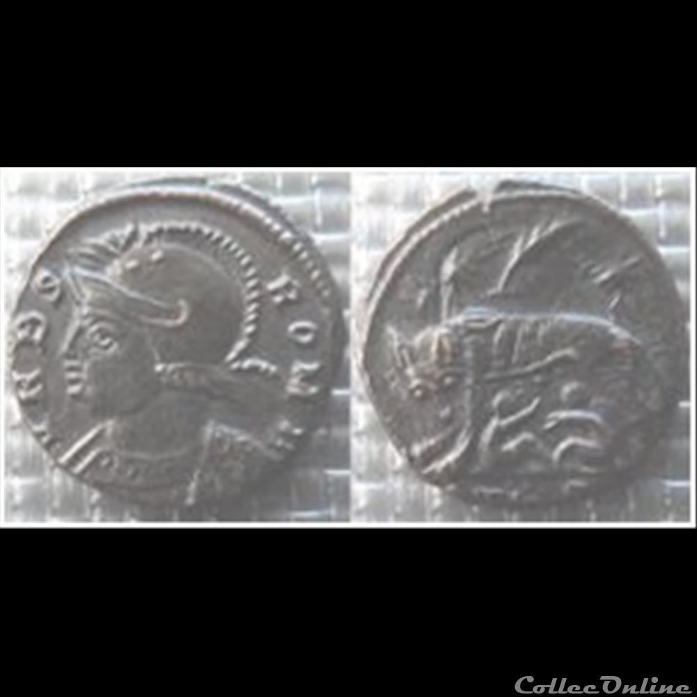 monnaie antique romaine pa9 vrbs roma treves