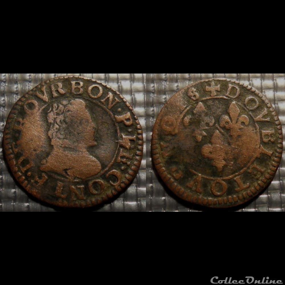 monnaie france feodale ardennes francois de bourbon conti