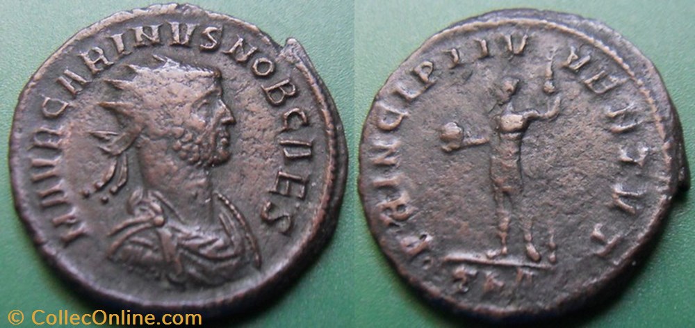 F- L'Anarchie Militaire Carin Aurélianus monnaie antique av jc ap romaine republicaine imperiale f anarchie militaire carin aurelianus