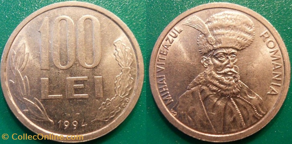 100 Lei 1994 monnaie monde roumanie 100 lei 1994