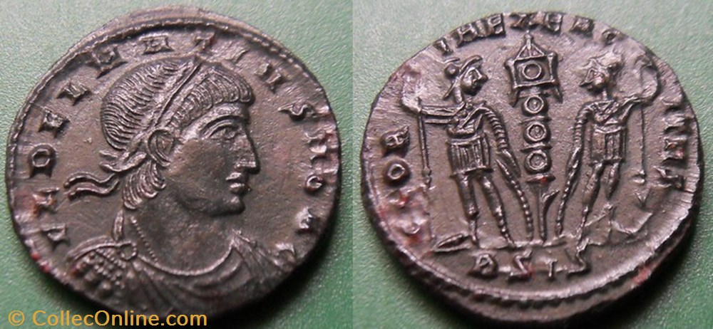 G- Le Bas Empire Delmace Nummus monnaie antique av jc ap romaine republicaine imperiale g le bas empire delmace nummus