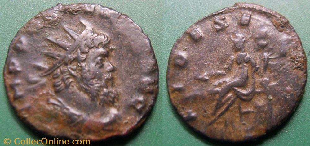 monnaie antique av jc ap romaine republicaine imperiale f anarchie militaire aureolus antoninien