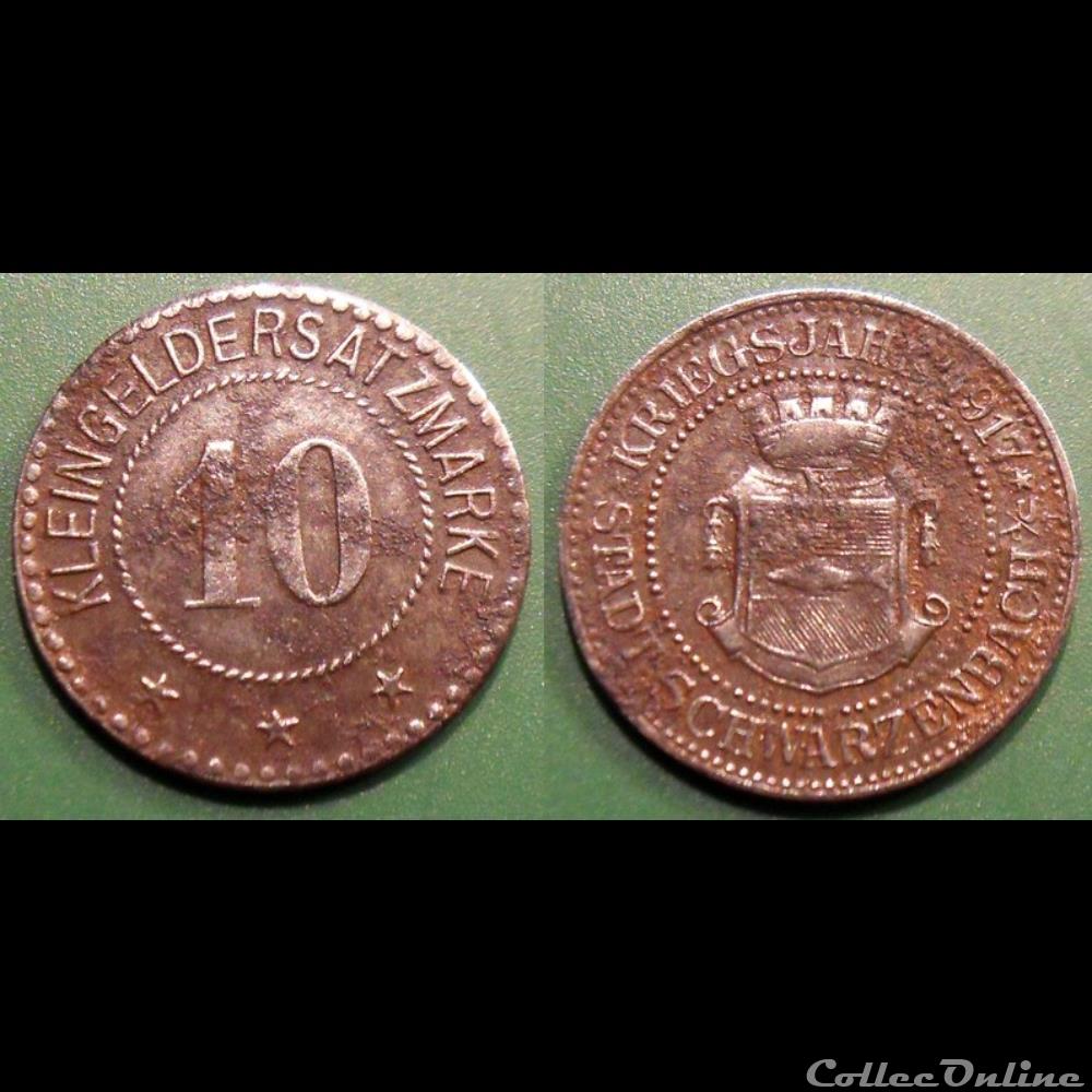 q- MN etr Germany Bavière 10 Pfennig 1917 monnaie jeton mereaux q mn etr germany baviere 10 pfennig 1917