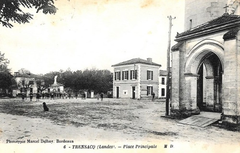 Carte Postale (40) Trensacq divers carte postale 40 trensacq