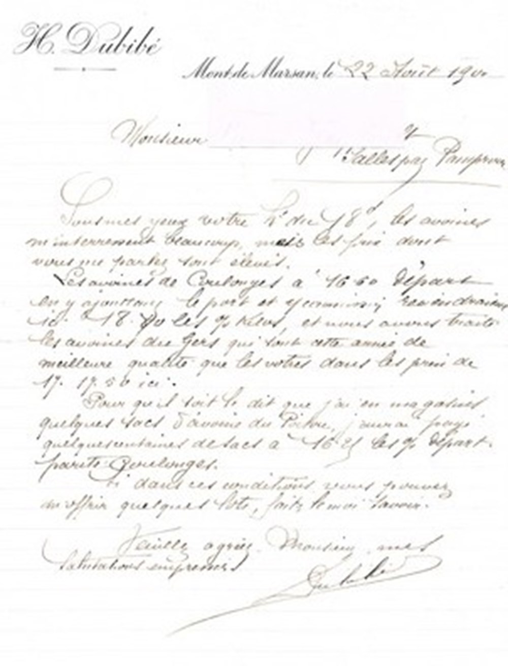 Vieux papiers: Mont de Marsan divers vieux papiers mont de marsan