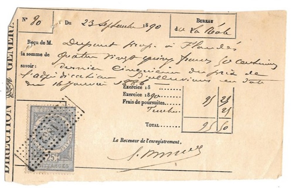 La Réole - Direction Générale documents anciens affiches la reole direction generale