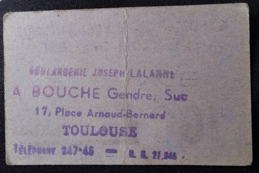 billets europe france syndicat de la boulangerie de la haute garonne bon pour 100 grammes de pain