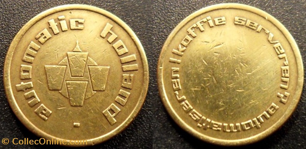 e- J etr Pays Bas Automatic Holland monnaies paranumismatique jetons poids e j etr pays bas automatic holland
