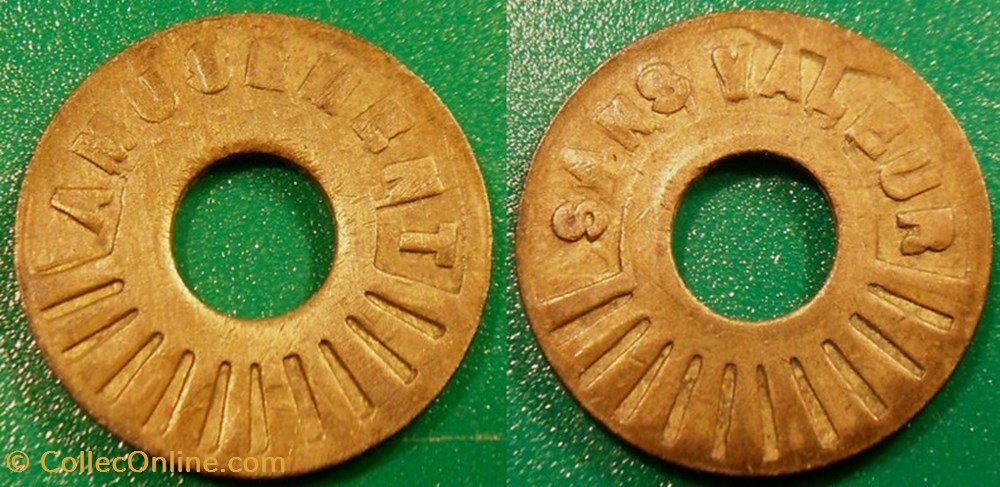 monnaies paranumismatique jetons poids h jeton amusement