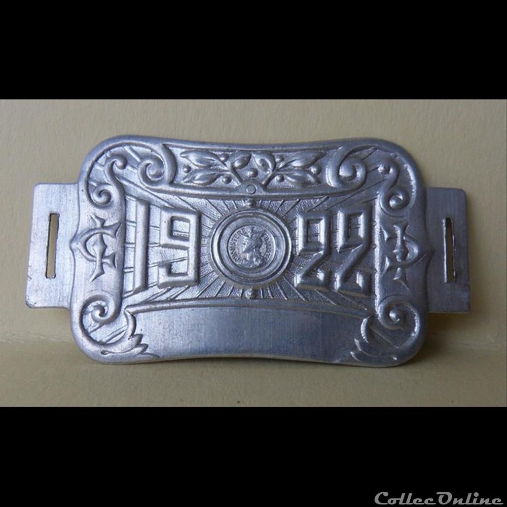 transport assignat pf velo 1922