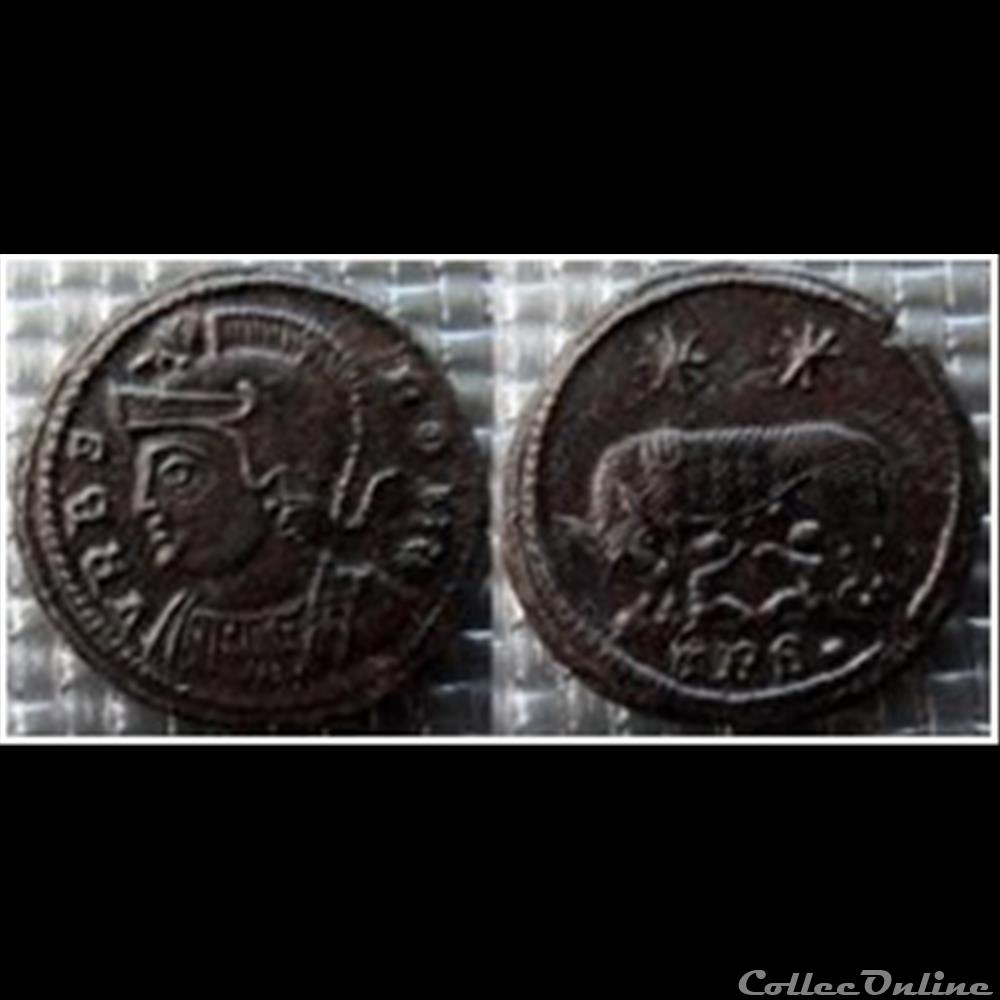 monnaie antique romaine pa6 vrbs roma treves