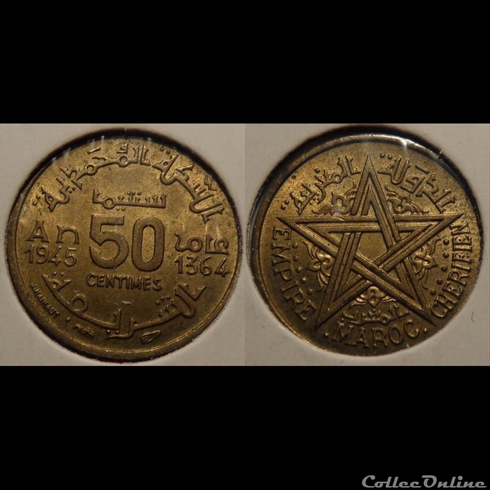 monnaie france colony maroc systeme monetaire francais