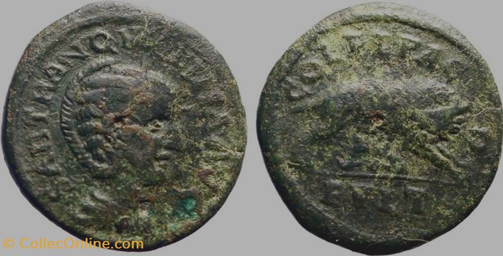 monnaies antiques romaines imperiales et republicaines b52 tranquilline deultum thrace 241 244