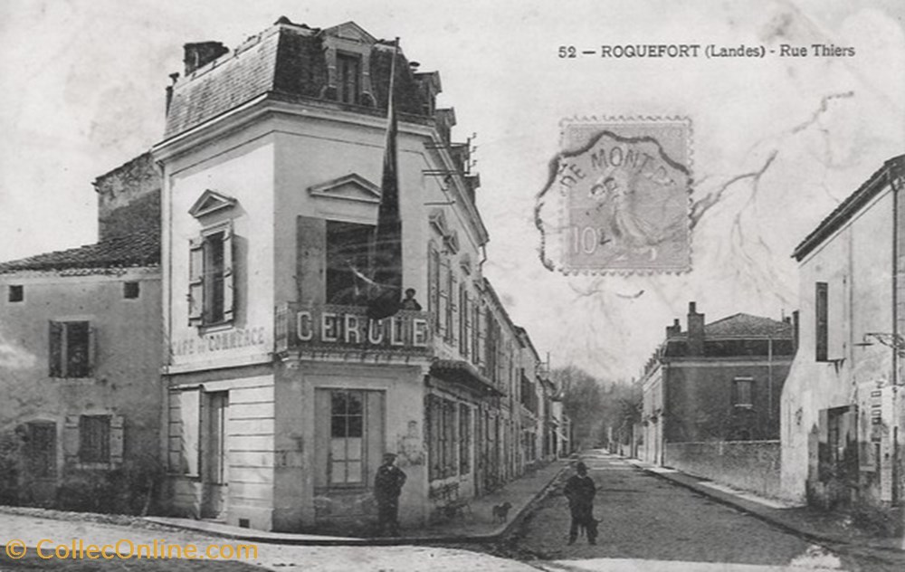 Carte Postale (40) Roquefort divers carte postale 40 roquefort