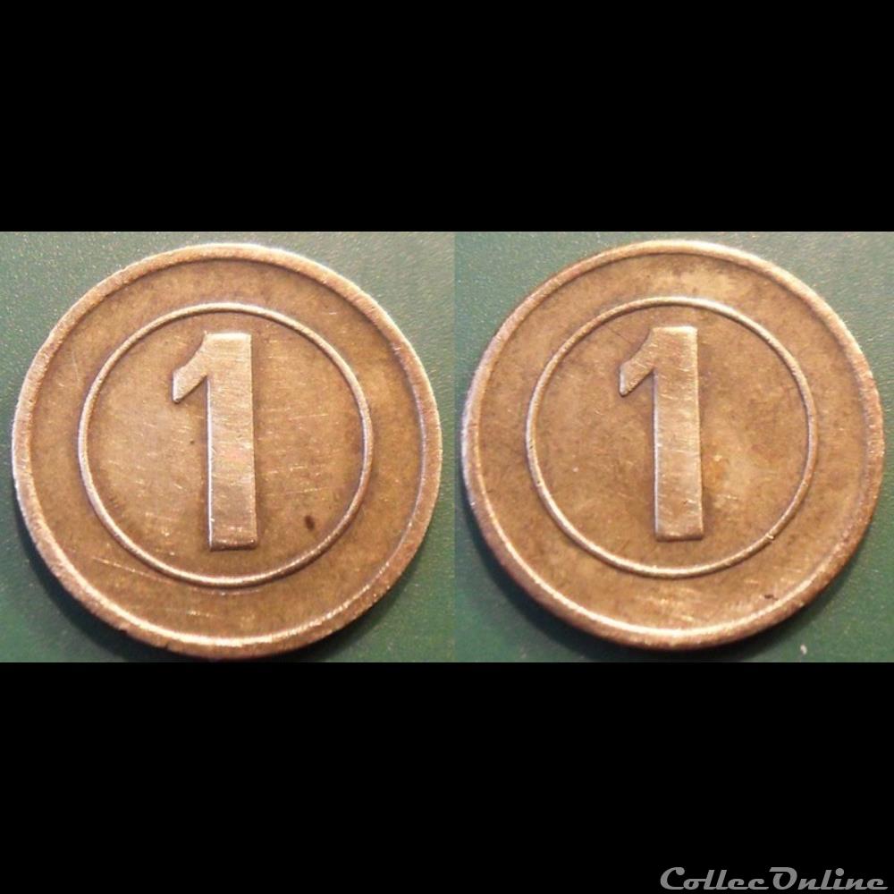 i- Jeton anonyme 1 monnaie mereaux i jeton anonyme 1